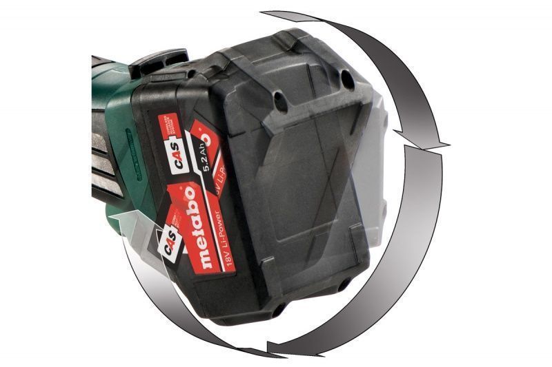Аккумуляторная зачистная шлифмашина Metabo GA 18 LTX G – фото №1 Аккумуляторная зачистная шлифмашина Metabo GA 18 LTX G – №1
