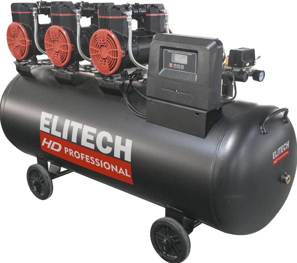 Компрессор Elitech HD ACF 900-200S безмасляный – фото №1 Компрессор Elitech HD ACF 900-200S безмасляный – №1