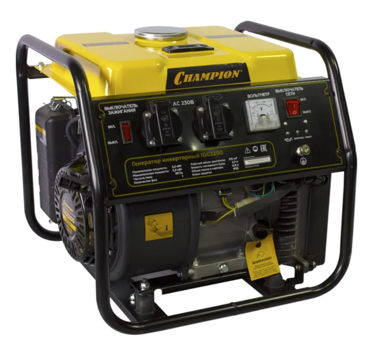 Генератор бензиновый Champion IGG3200 инверторный – №1