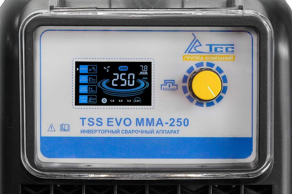 Сварочный аппарат TSS EVO MMA-250 – фото №3 Сварочный аппарат TSS EVO MMA-250 – №3