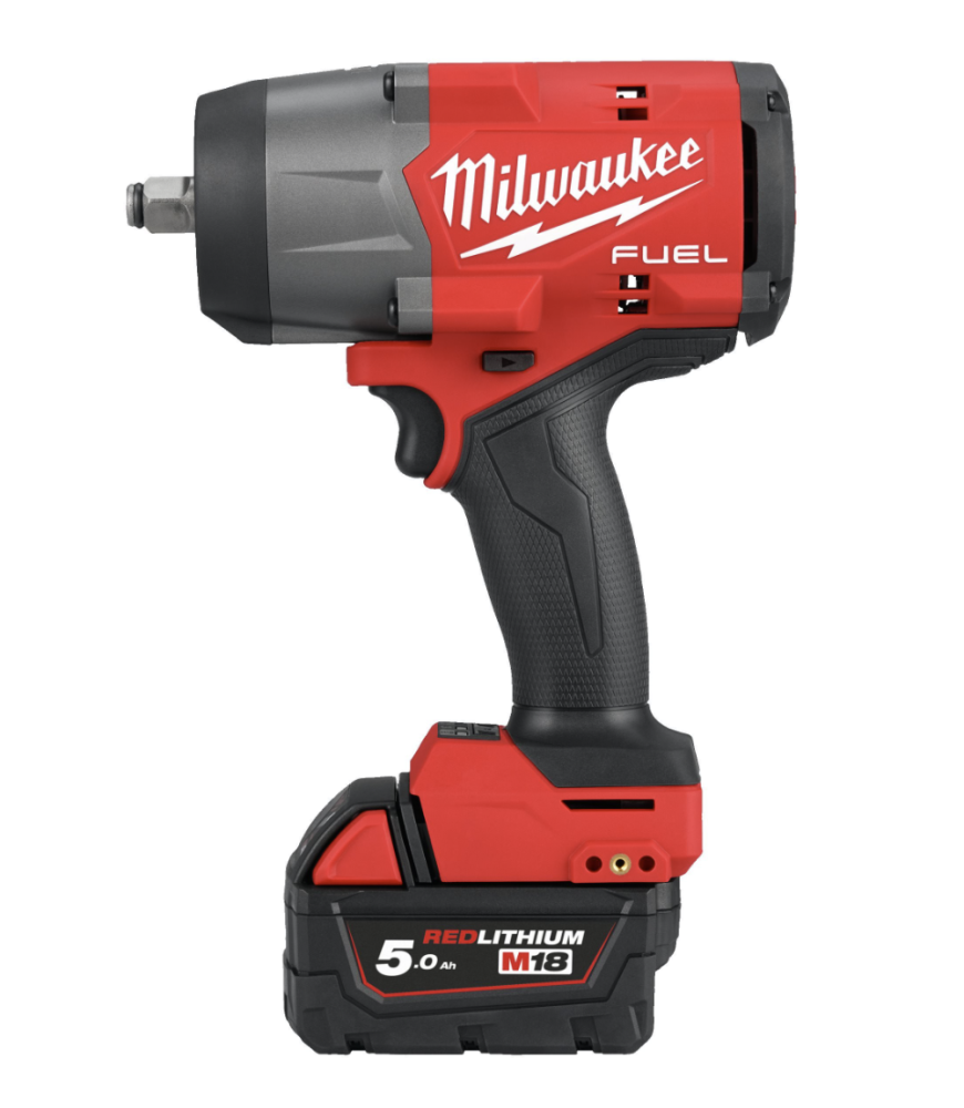Аккумуляторный гайковерт Milwaukee M18 FHIW2F12-502X (2х5,0 Ач) – №1