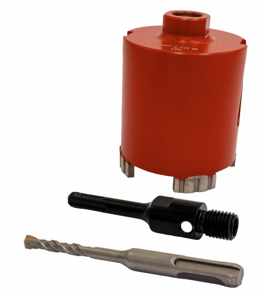 Коронка алмазная Adel Instrument 68 мм/0070.04.M16/SDS+ SocketHole (комплект) – №1