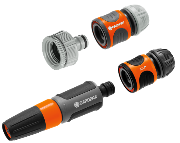 Шланг на катушке Gardena Classic 50 с комплектом фитингов – №1