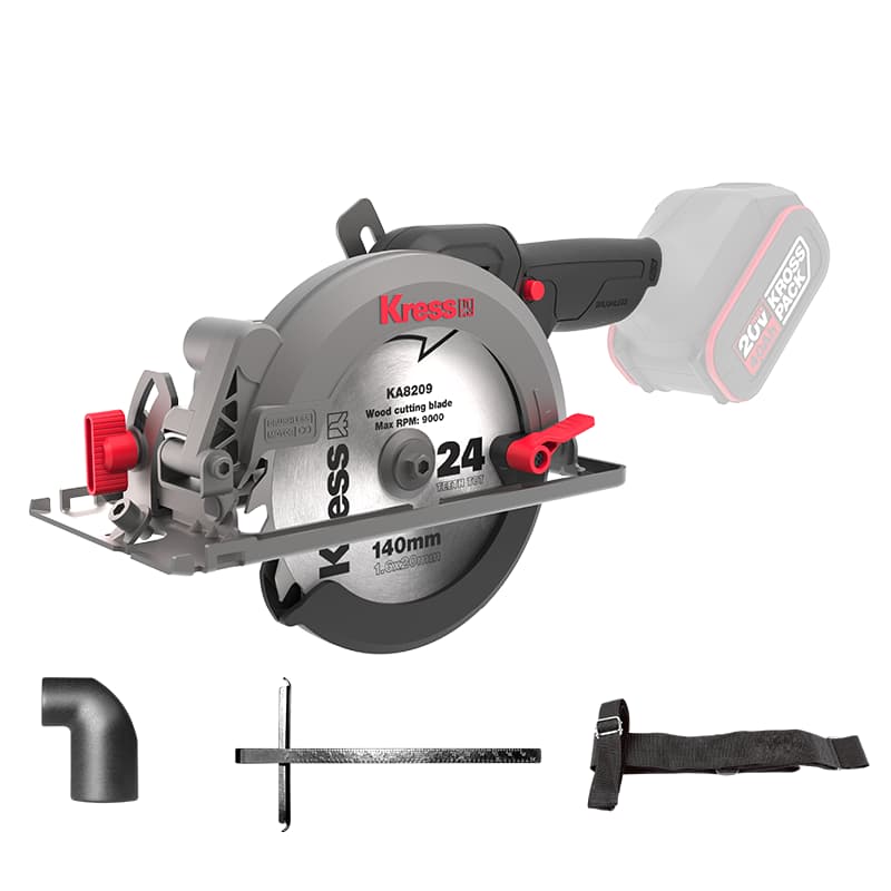 Аккумуляторная циркулярная пила Kress KU519 20В (без акк. и зу) – №1