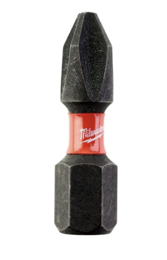 Бита Milwaukee Shockwave PH2х25 мм GEN III (2 шт) – фото №1 Бита Milwaukee Shockwave PH2х25 мм GEN III (2 шт) – №1