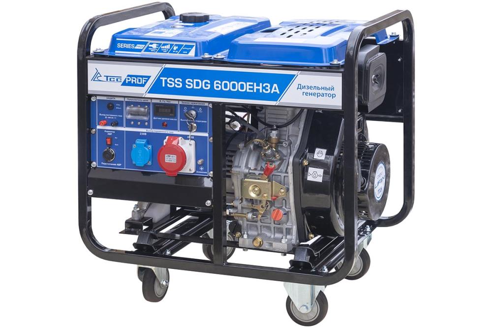 Генератор дизельный TSS SDG 6000 EH3A – фото №1 Генератор дизельный TSS SDG 6000 EH3A – №1