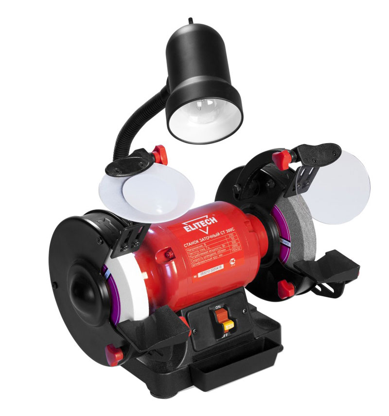Станок заточной Elitech СТ 300С – фото №1 Станок заточной Elitech СТ 300С – №1