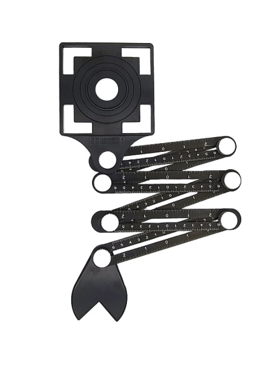 Шаблон плиточника универсальный Trio Diamond (6 колен, 1 трафарет) – №1