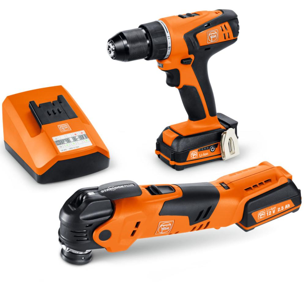 Набор аккумуляторных инструментов Fein ABSU12 + AFMT12Q – №1