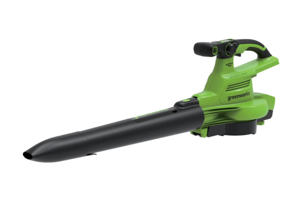 Аккумуляторный воздуходув-пылесос Greenworks GD40BVII 40В (1х5,0 Ач) – №2