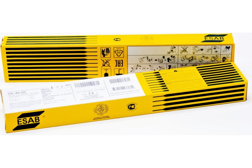 Электроды ESAB OK-46.00 2,0х300 мм (2 кг) – фото №1 Электроды ESAB OK-46.00 2,0х300 мм (2 кг) – №1