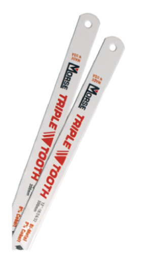 Полотно ножовочное по металлу Morse 14/18 300 мм – №1