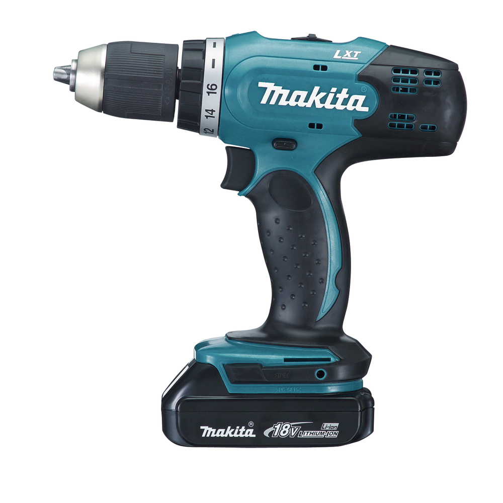 Аккумуляторная дрель-шуруповерт Makita DDF 453SYE (2х1,5 Ач) – №1