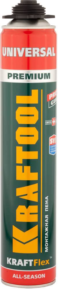 Пена монтажная Kraftool Kraftflex Profi 750 мл – №1