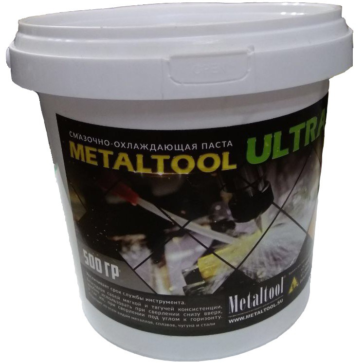 Смазочно-охлаждающая жидкость Metaltool Ultra 0,5 кг – фото №1 Смазочно-охлаждающая жидкость Metaltool Ultra 0,5 кг – №1