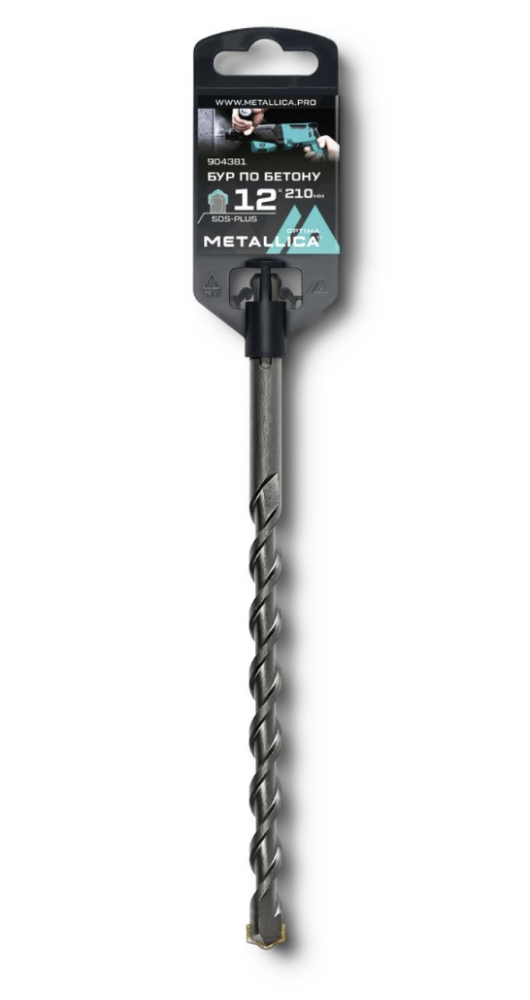 Бур SDS+ Metallica Optima 12х210/150 мм – фото №1 Бур SDS+ Metallica Optima 12х210/150 мм – №1