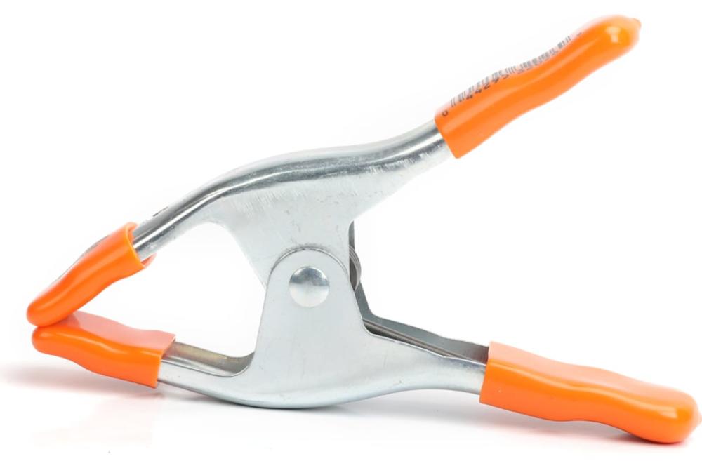 Зажим пружинный с защитными накладками Pony Jorgensen 2" – №1