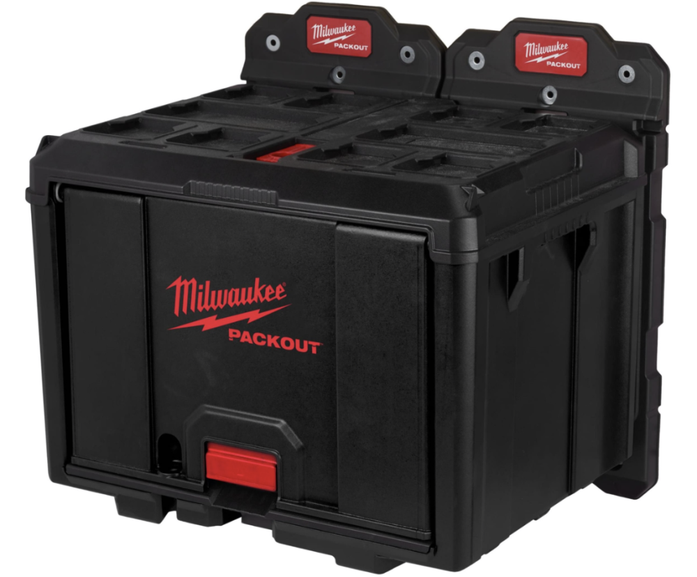 Ящик для инструментов Milwaukee Packout Cabinet XL с фронтальной крышкой – фото №2 Ящик для инструментов Milwaukee Packout Cabinet XL с фронтальной крышкой – №2