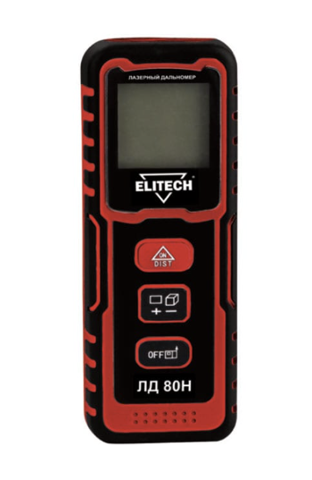 Лазерный дальномер Elitech ЛД 80Н – фото №1 Лазерный дальномер Elitech ЛД 80Н – №1