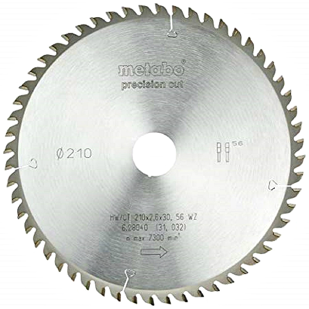 Диск пильный Metabo 210х30 мм 56T – фото №1 Диск пильный Metabo 210х30 мм 56T – №1