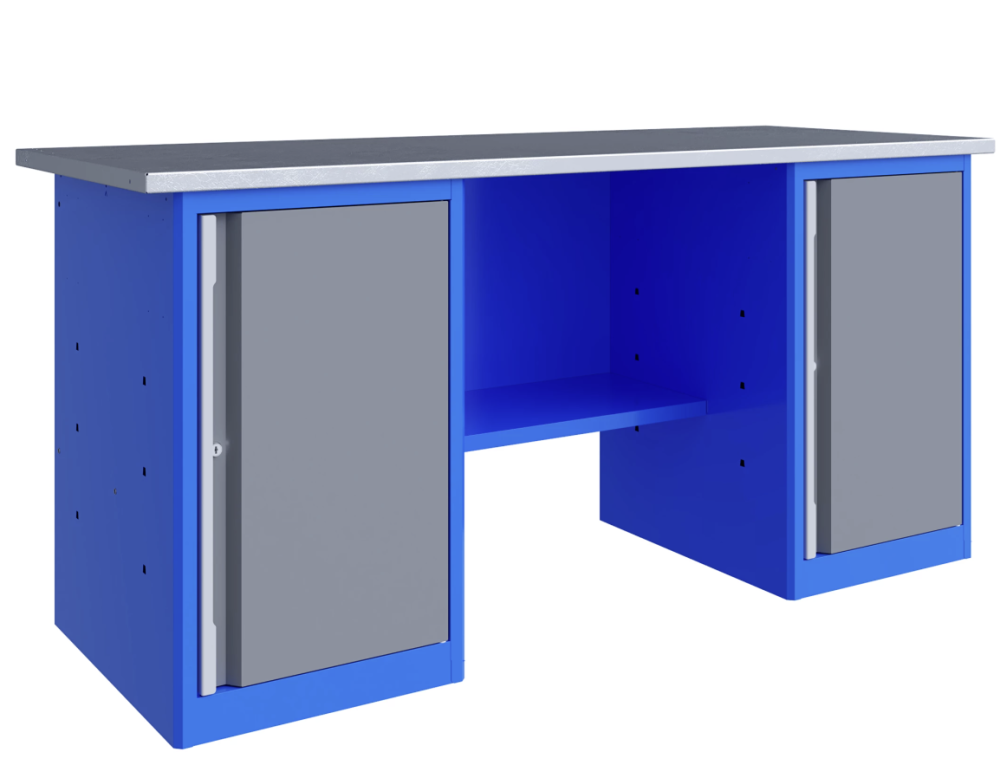 Верстак слесарный Верстакофф TNC 181.77.2 двухтумбовый – №1