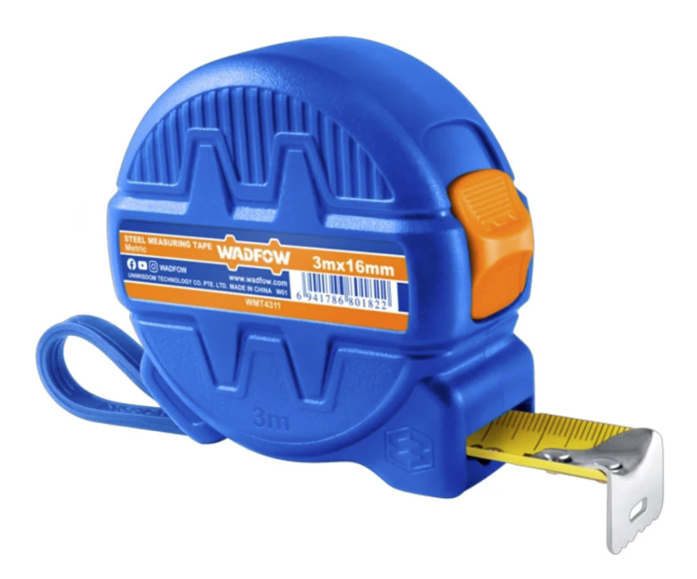 Рулетка WadFow WMT4311 3 м х 16 мм – фото №1 Рулетка WadFow WMT4311 3 м х 16 мм – №1