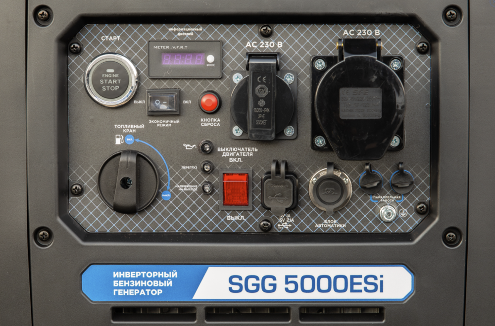 Генератор бензиновый TSS SGG 5000ESi инверторный – №3