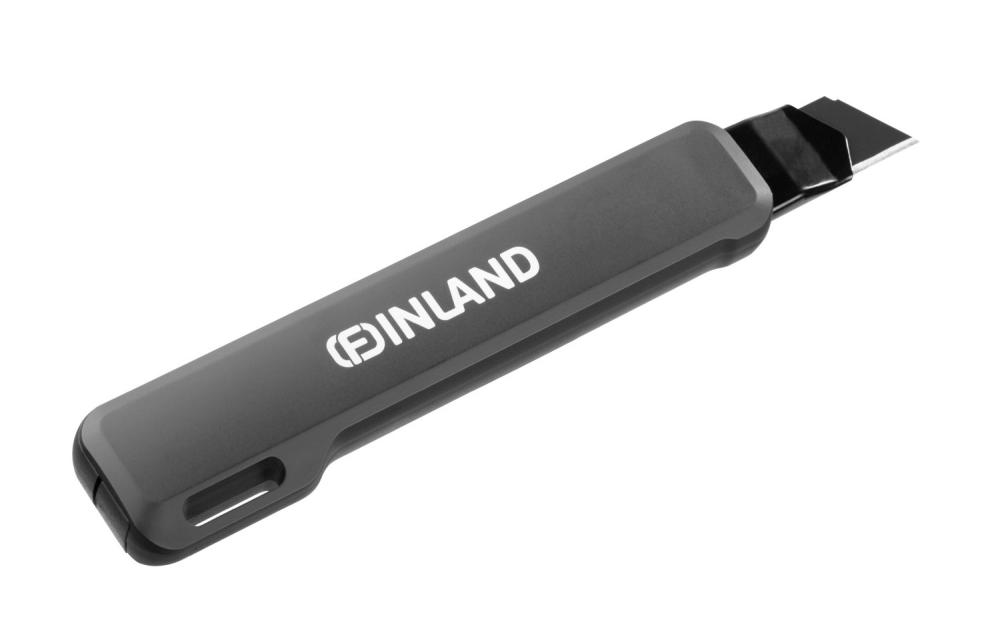 Нож строительный Finland Soft Touch с лезвием 18 мм (2194) – фото №1 Нож строительный Finland Soft Touch с лезвием 18 мм (2194) – №1