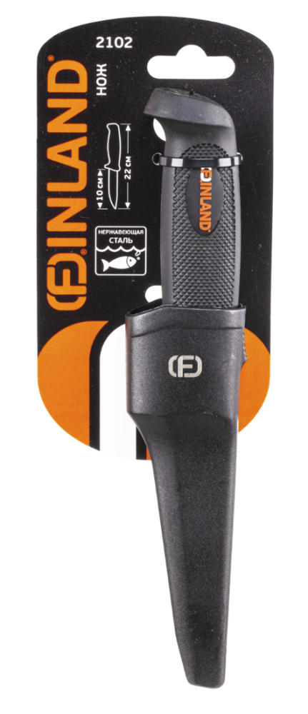 Нож Finland с двухкомпонентной рукояткой (2102) – №1