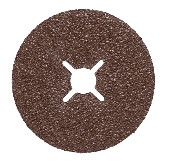 Круг шлифовальный фибровый Elitech 125х22,2 мм Р40 (5 шт) – №1