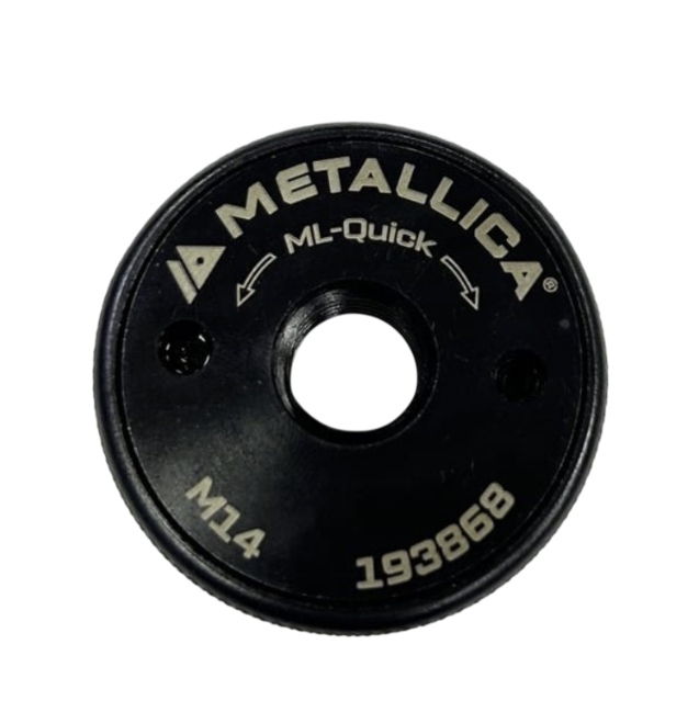 Гайка для УШМ Metallica Ultra М14 тип S быстрозажимная – фото №1 Гайка для УШМ Metallica Ultra М14 тип S быстрозажимная – №1