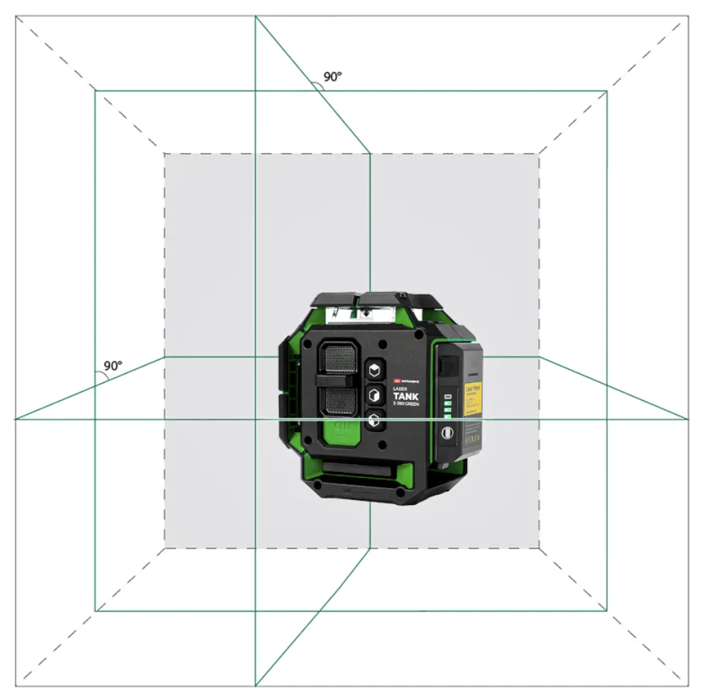 Уровень лазерный ADA LaserTank 3-360 Green Zero Edition – фото №12 Уровень лазерный ADA LaserTank 3-360 Green Zero Edition – №12