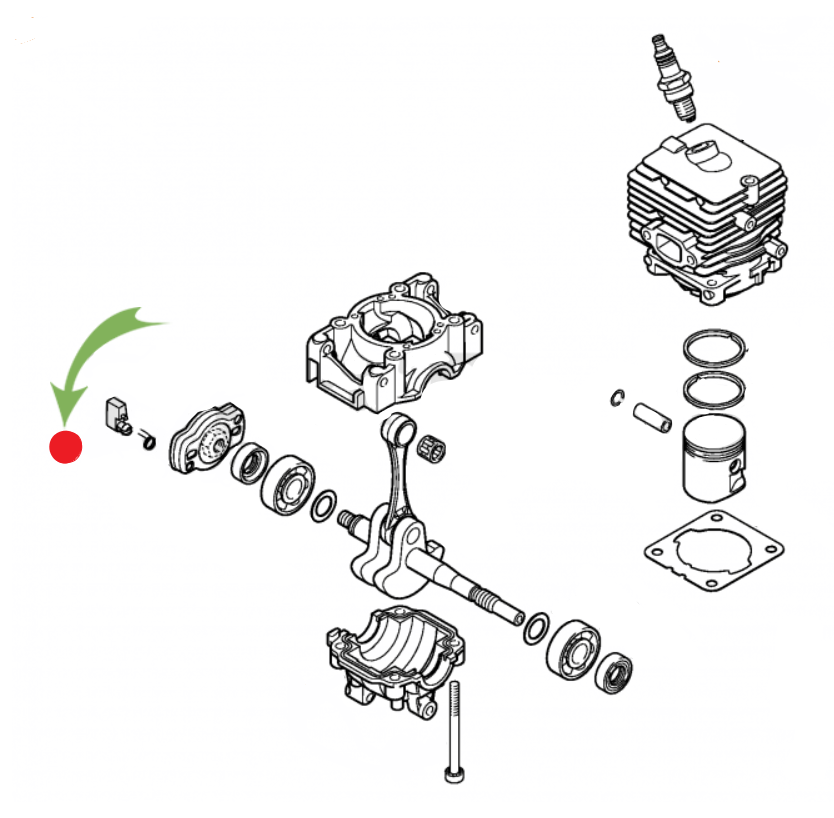 Собачка стартера Stihl для мотокос FS 70-94 – №1
