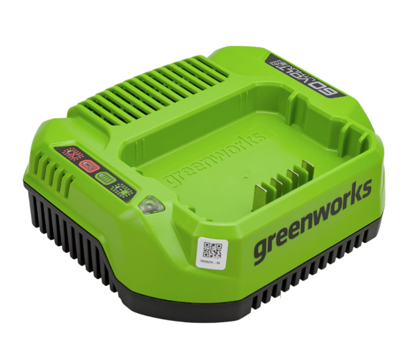Зарядное устройство Greenworks G60C 60В 2932007 – фото №1 Зарядное устройство Greenworks G60C 60В 2932007 – №1