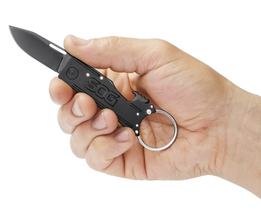 Нож-брелок SOG Keytron Blackout (KT1003) – №7