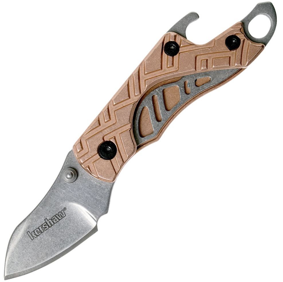 Нож Kershaw Cinder Copper с медной рукоятью (1025CUX) – фото №1 Нож Kershaw Cinder Copper с медной рукоятью (1025CUX) – №1