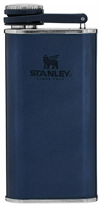 Фляга Stanley Classic 0,23 л синяя – фото №1 Фляга Stanley Classic 0,23 л синяя – №1