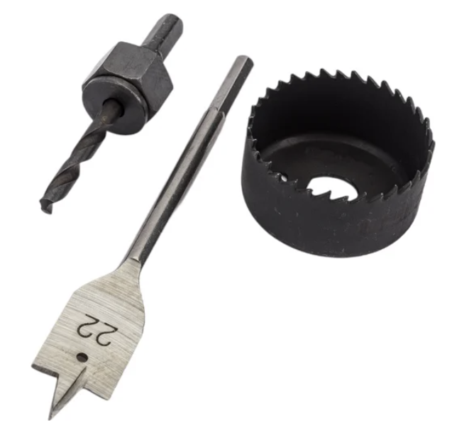 Набор для установки замков Elitech, 22/ 54 мм – №1