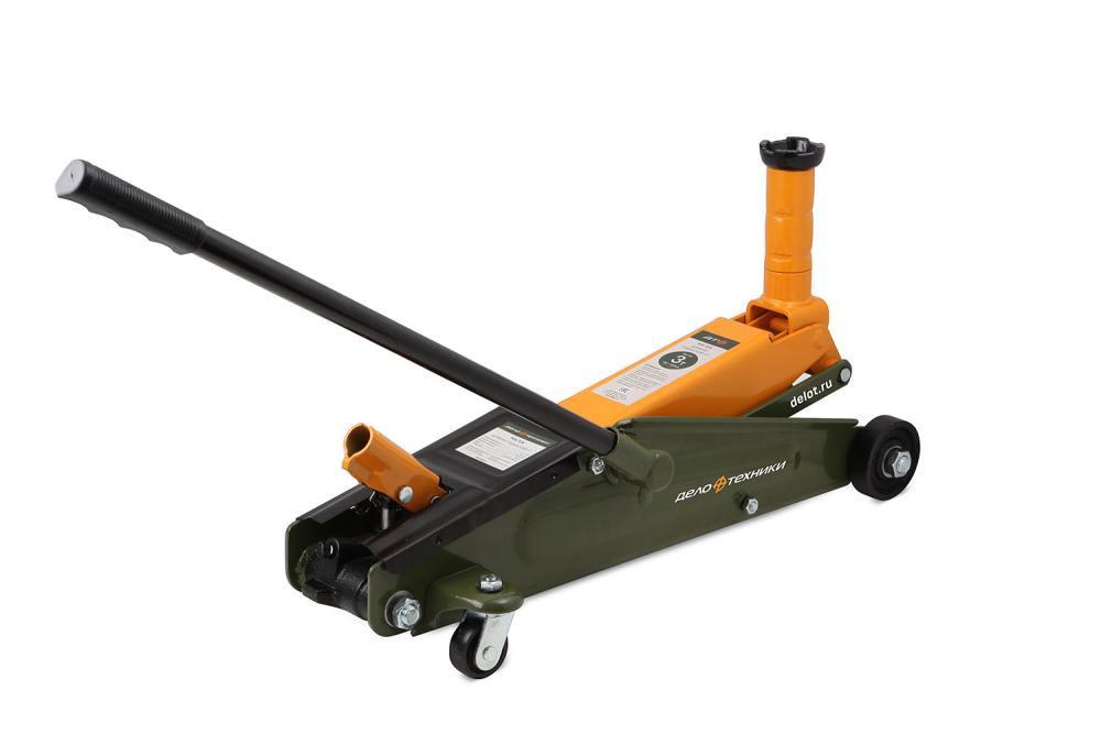 Домкрат подкатной Дело Техники 3 т, 150-530 мм – №4