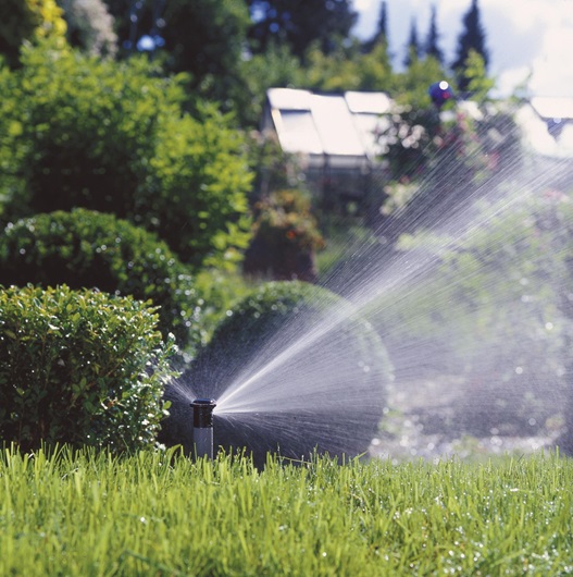 Дождеватель выдвижной полосовой Gardena S-ES – №1