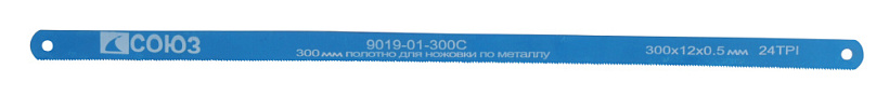 Полотно ножовочное по металлу Союз 24TPI 300 мм – №1