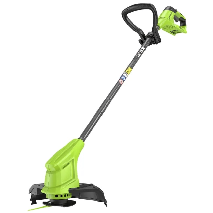 Аккумуляторный триммер Greenworks G24LT251 (1х2,0 Ач) 2113307SA – фото №1 Аккумуляторный триммер Greenworks G24LT251 (1х2,0 Ач) 2113307SA – №1