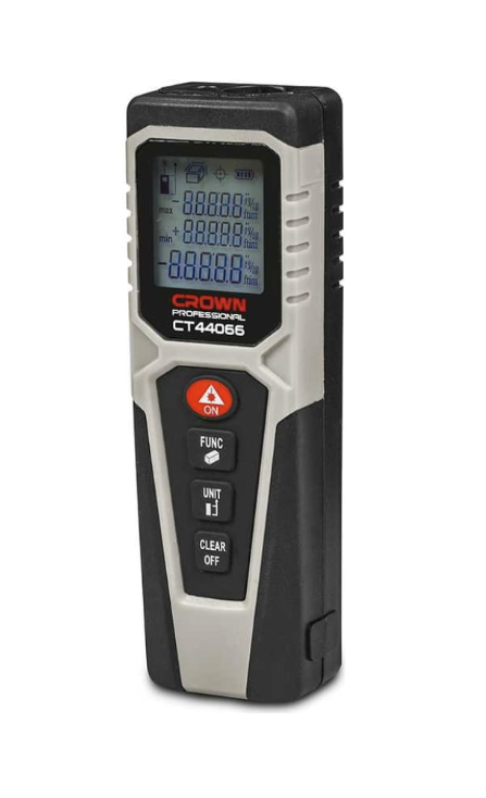 Лазерный дальномер Crown CT44066 ТВ – фото №1 Лазерный дальномер Crown CT44066 ТВ – №1