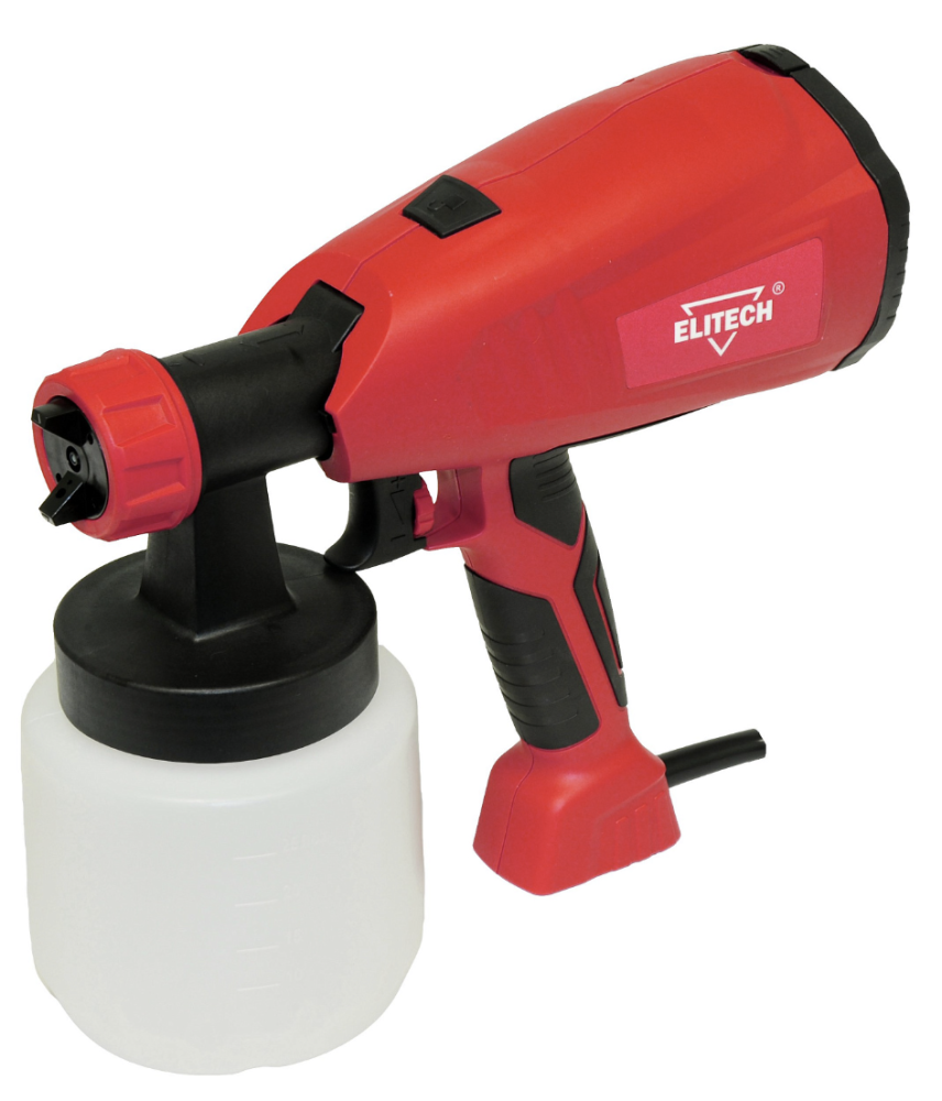 Краскораспылитель Elitech КЭ 400П – фото №1 Краскораспылитель Elitech КЭ 400П – №1