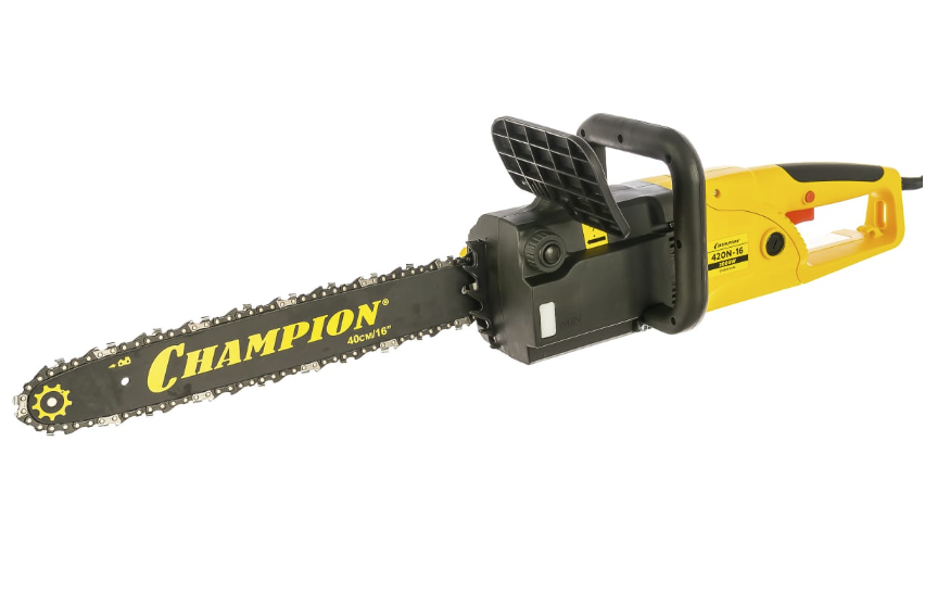 Пила цепная электрическая Champion 420N-16" – фото №1 Пила цепная электрическая Champion 420N-16" – №1