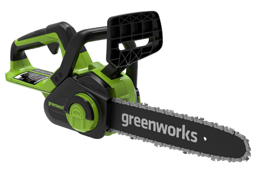 Аккумуляторная цепная пила Greenworks G24CS25K4 (1х4 Aч) 2007707UB – фото №1 Аккумуляторная цепная пила Greenworks G24CS25K4 (1х4 Aч) 2007707UB – №1
