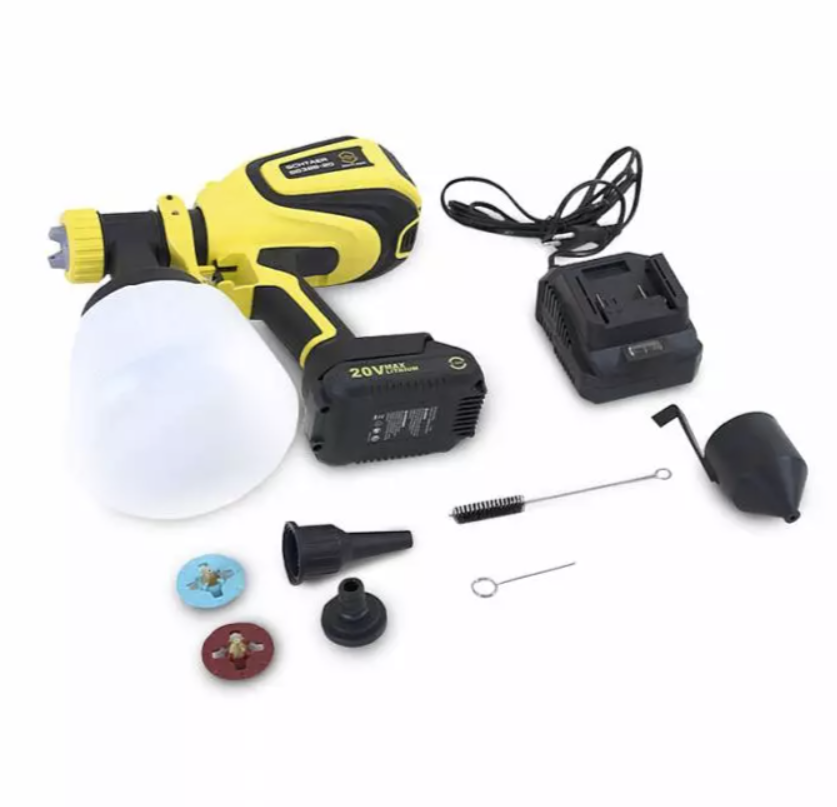 Аккумуляторный краскораспылитель Schtaer S638B-20 – №6