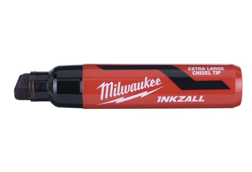 Маркер строительный Milwaukee Inkzall Extra Large XL, черный – фото №1 Маркер строительный Milwaukee Inkzall Extra Large XL, черный – №1