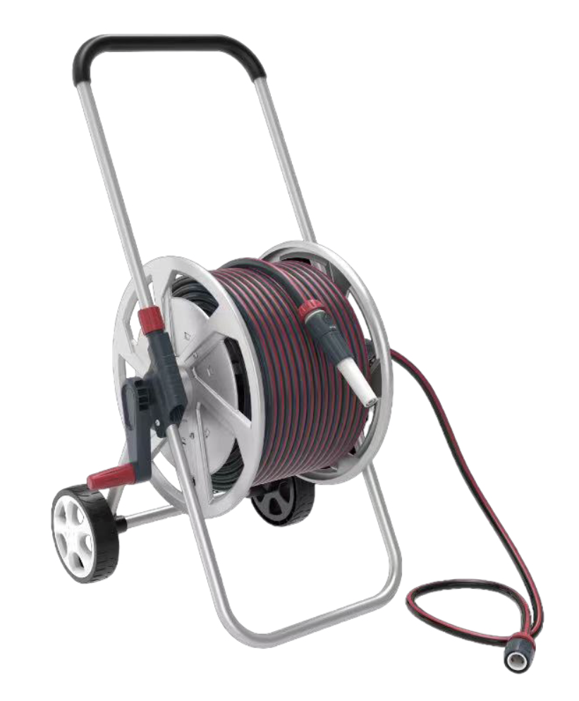 Тележка для шлангов Elitech Garden HC 25MWH (шланг в комплекте) – фото №1 Тележка для шлангов Elitech Garden HC 25MWH (шланг в комплекте) – №1