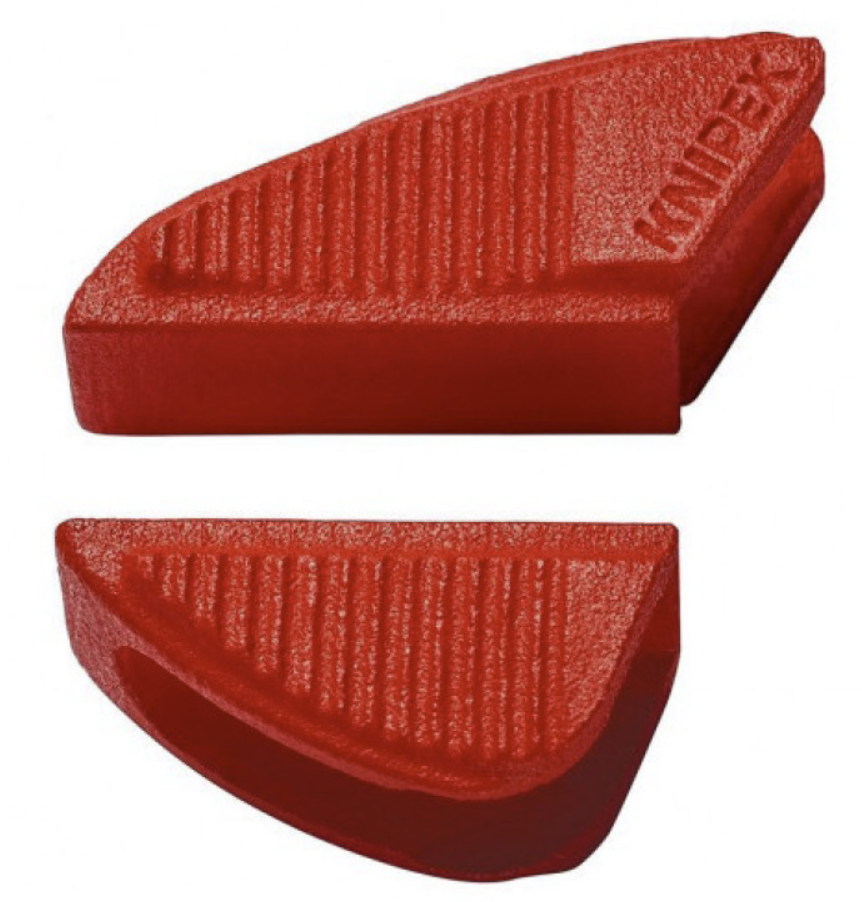 Губки защитные Knipex KN-86xx180 для переставных клещей-гаечных ключей – №1